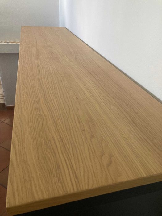 Móvel IKEA BESTÅ pret-cast Lappviken/Sindvik e vidro transparante