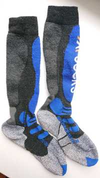 Носки X-socks Ski race silver X-BIONIC. Шерсть мериноса / merino wool