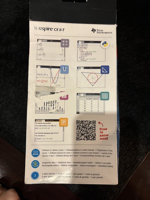 Maquina calculadora Texas Insttuments - inspire CX II -T