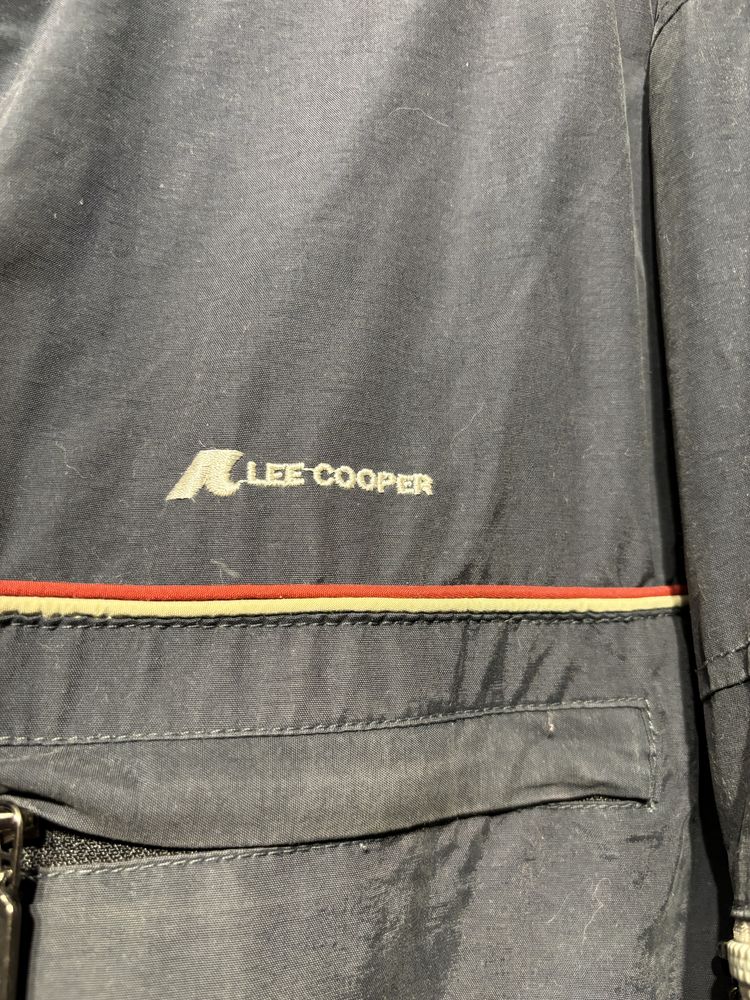 Granatowa vintage kurtka Lee Cooper.