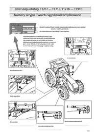 Instrukcja obsługi Valtra T 121 H T131 T 151 eH T 161 H T 171  T 191 H