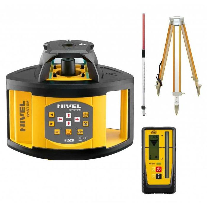 Wynajmę, wypożyczę niwelator laserowy Nivel NL 520 + statyw