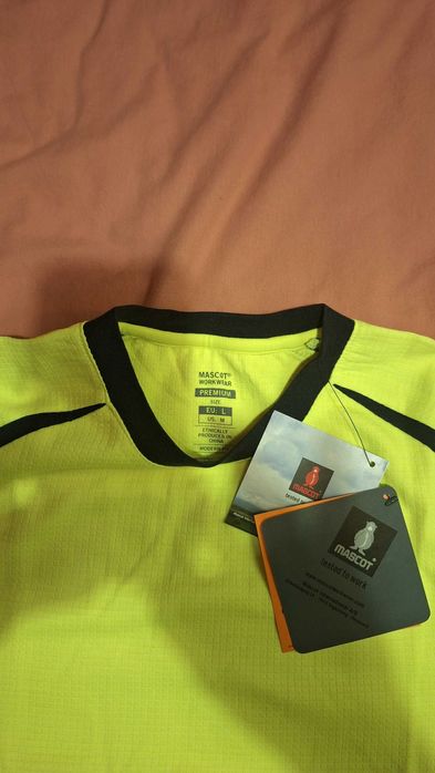 Koszulka odblaskowa robocza ognioodporna-premium