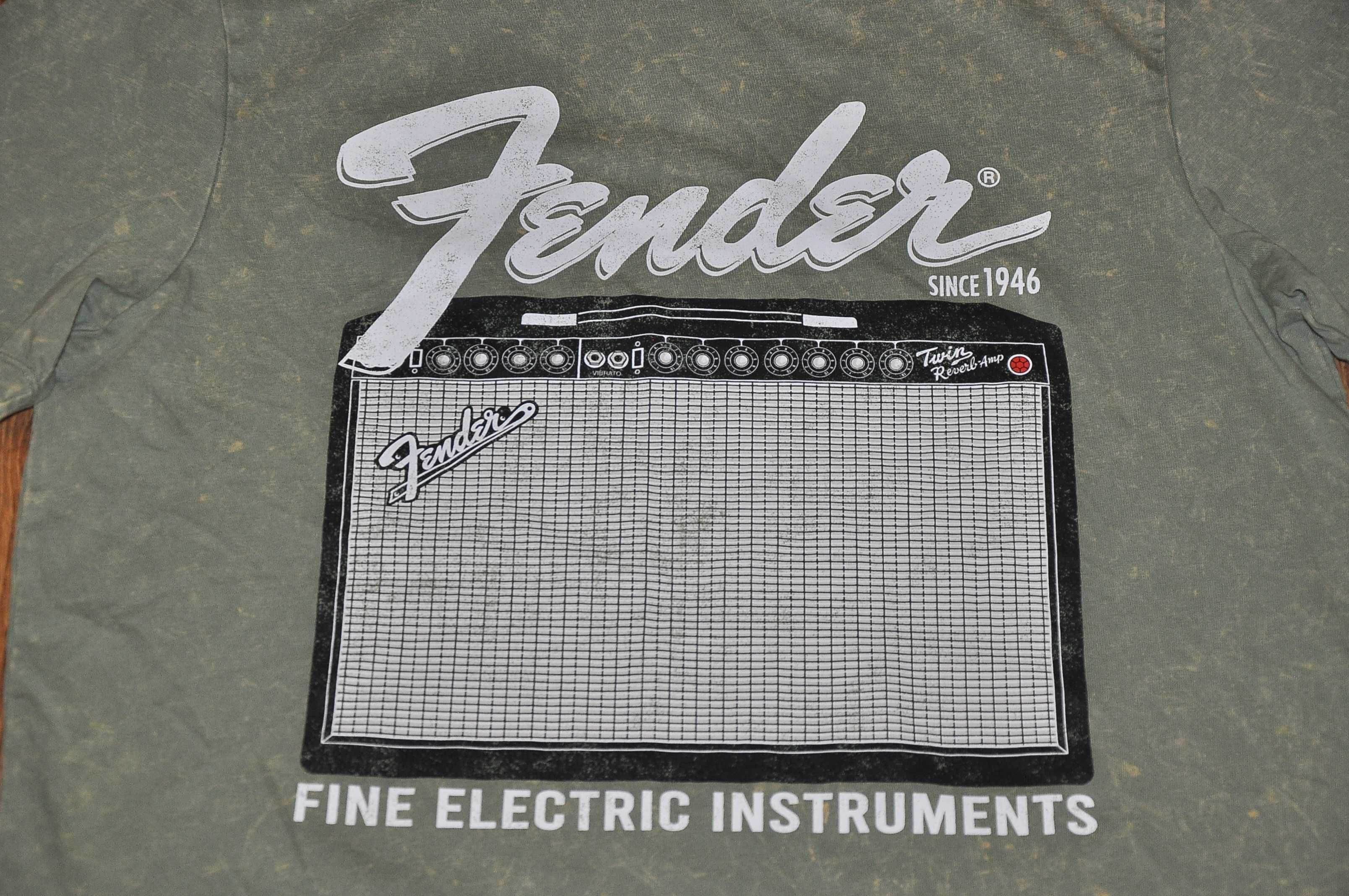 FENDER - Fine Electric Instruments - koszulka rozm.M Gibson,Marshall