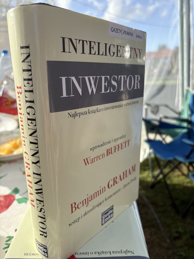 Inteligentny inwestor -  Benjamin Graham, bestseller, świetny stan