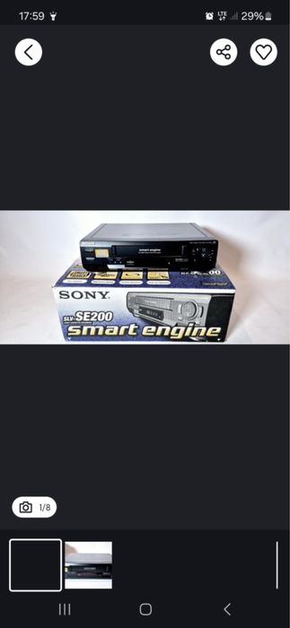 Magnetowid Sony kasety