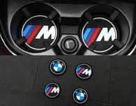 Коврики в подстаканники BMW M E53 E70 E90 F01 F10 F15 F20 F25 F30 БМВ