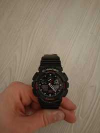 Zegarek g-shock czarny z czerwonymi przyciskami