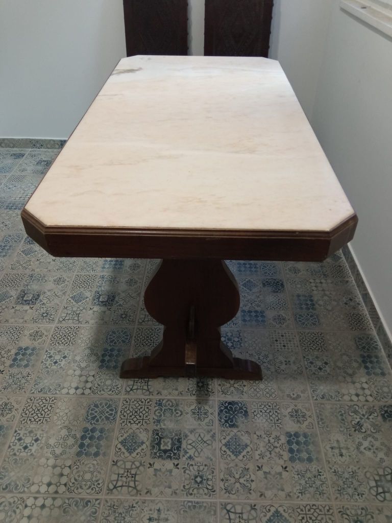 Vendo mesa tampo marmore