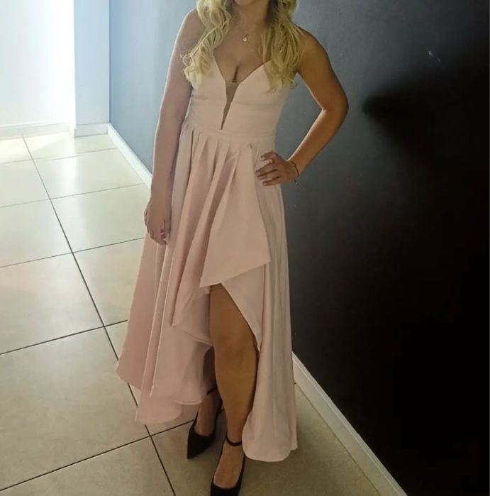 Sukienka Bride pudrowy róż LOU