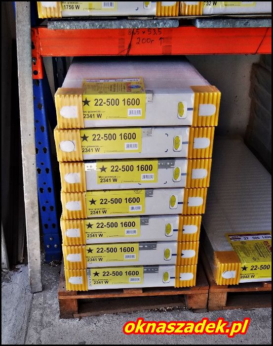 CIEPŁO, CIEPLUTKO! Grzejnik 500x1600 C22 panelowy pokojowy CO duży