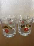 Jim Beam szklanki do drinków drink whiski 4 szt nowe