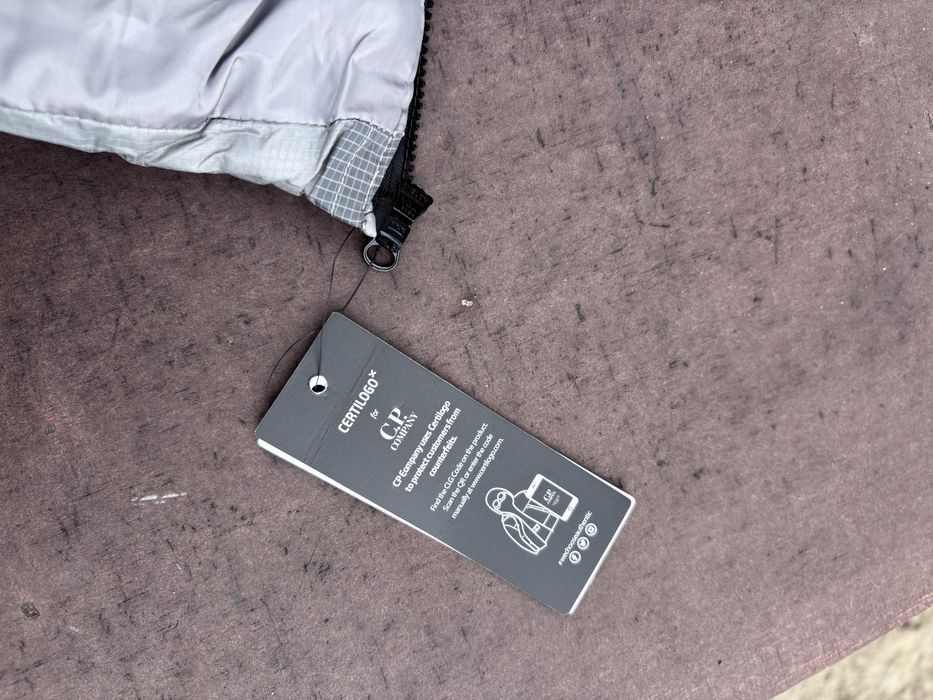 Чоловіча жилетка C.P. COMPANY SHELL мужская сіра black з лінзами серая