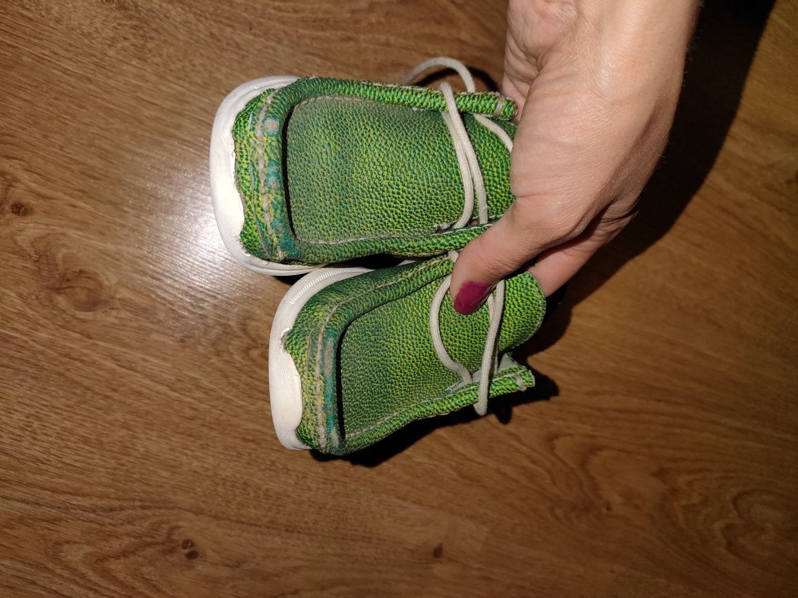 Zielone mokasyny grasshopper 27