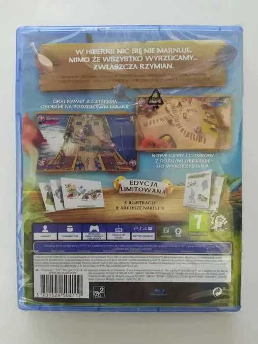 NOWA Asterix & Obelix XXXL: Baran z Hibernii PS4 i PS5 folia nowa gra