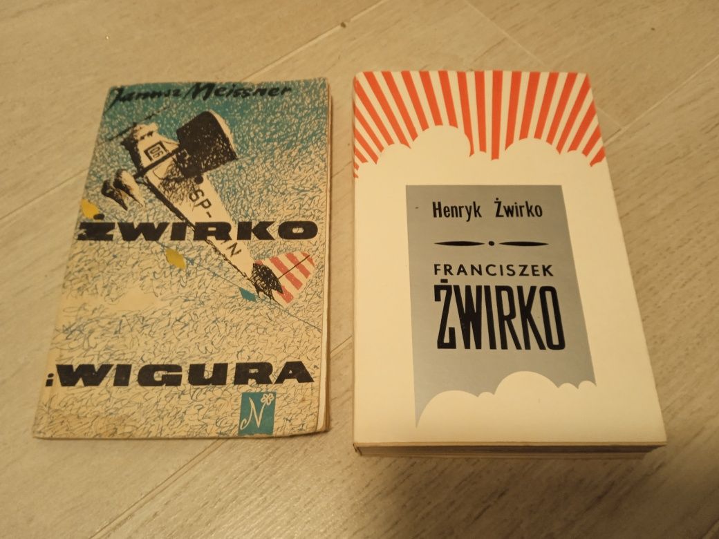 Żwirko i Wigura dwie książki stan bdb