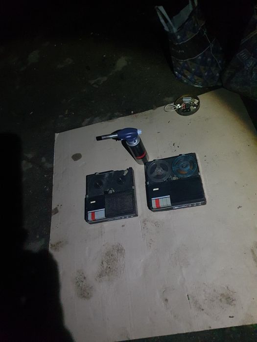 Ретро магнітофони міні бобінні.