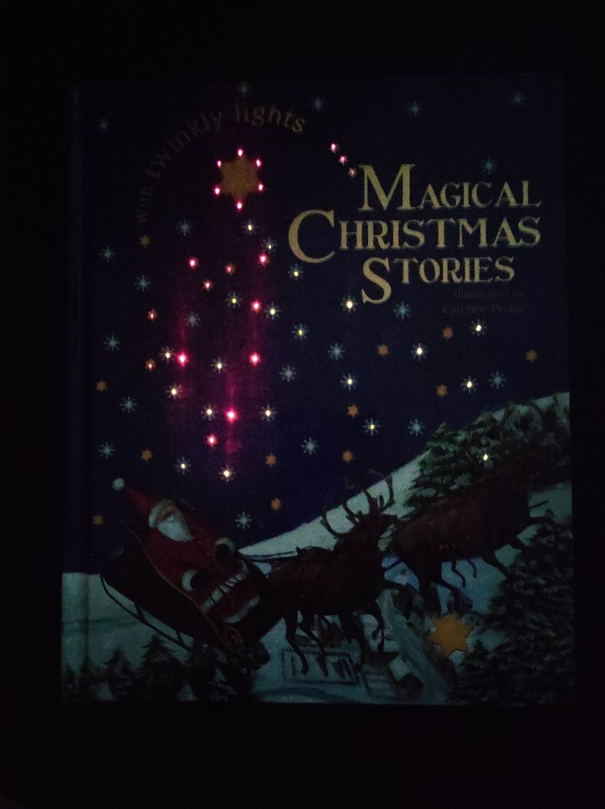 Необычная книга с подсветкой Magical Christmas Stories Рождество Новый