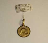 Dewocjonalia złoty medalik próby 333  -Firma Szafir-wzór 295Z NOWE