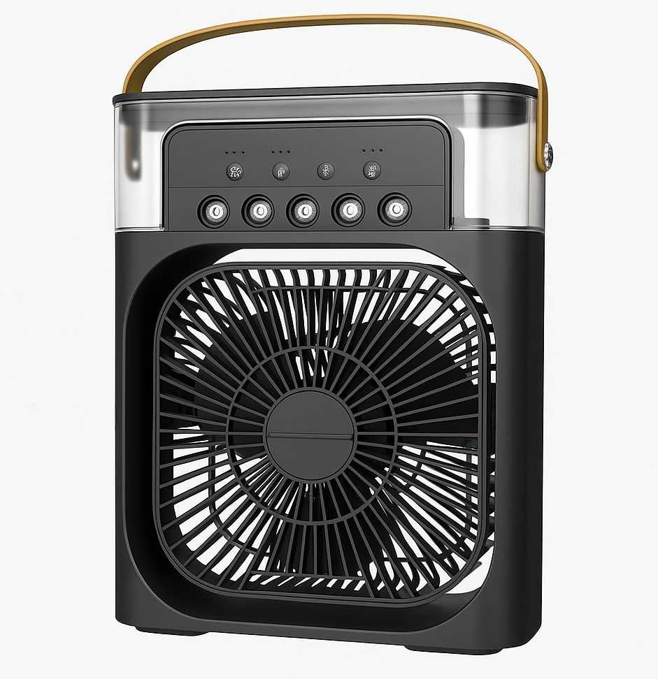 Mini Klimatyzator 3W1 Przenośny Wentylator Nawilżacz Powietrza