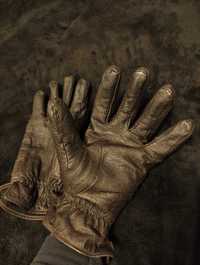 Thinsulate thermal insulation р. M шкіряні чоловічі коричневі рукавиці