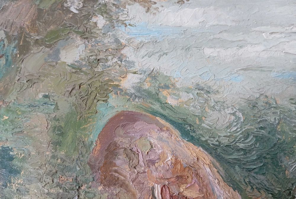 картина "Осінь на Снові". В. Магдаченко