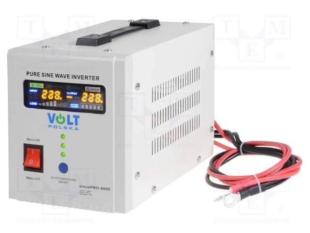 перетворювач наруги VOLT POLSKA sinus pro 2000e + 2 акуми 12v 120Ah