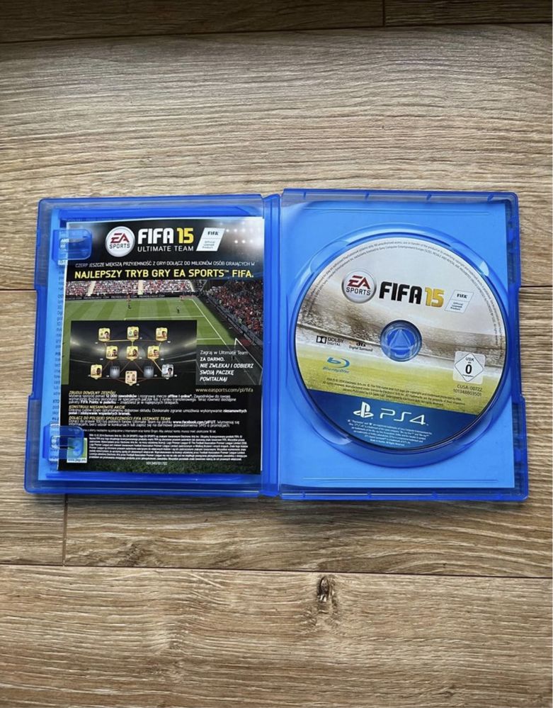 Gra FIFA 15 PL PlayStation 4 Ps4 Fat Slim Pro Ps5