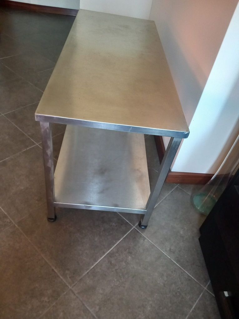 Mesa de inox boa