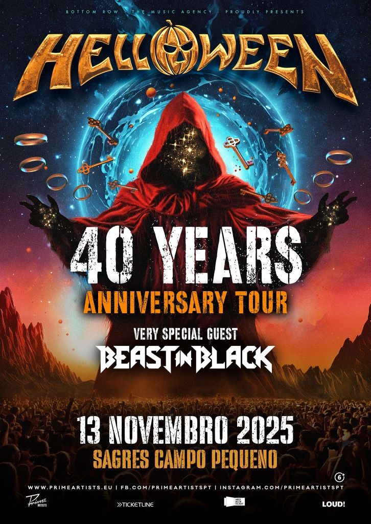 Bilhete Concerto Helloween PLATEIA PÉ