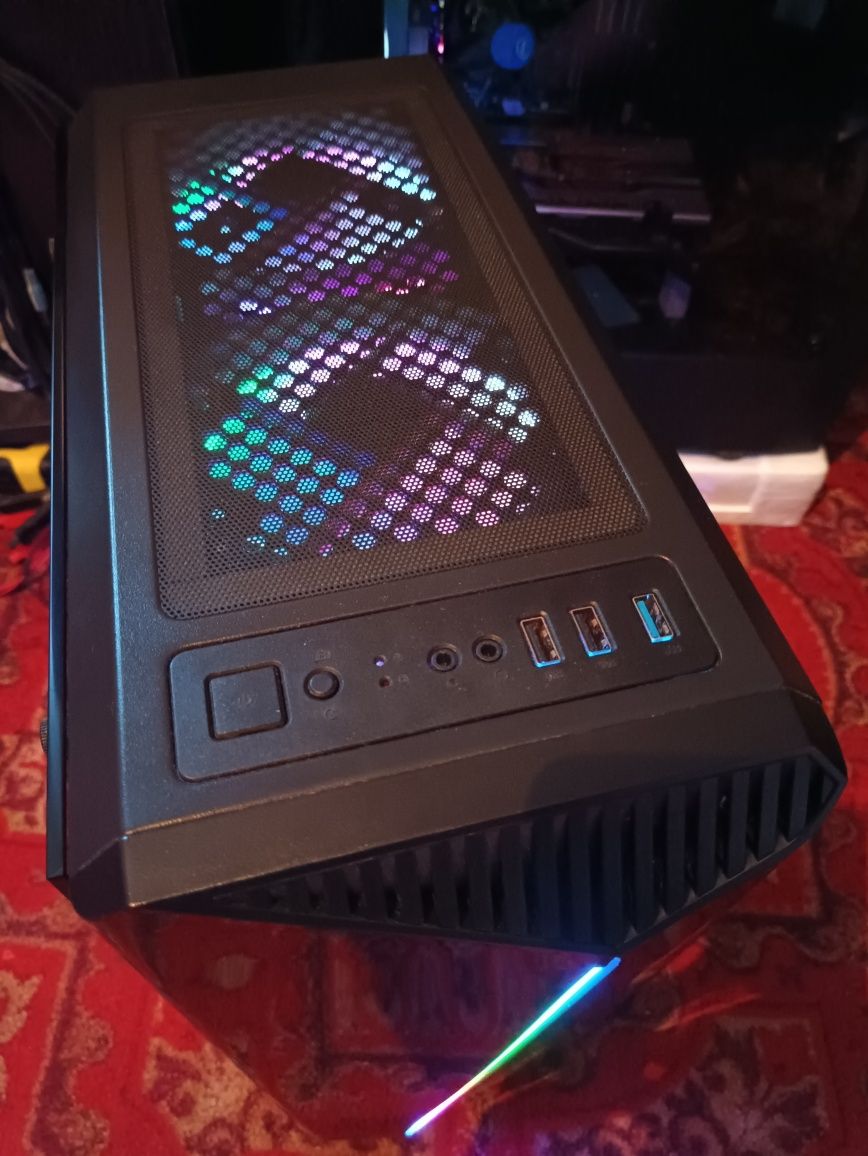 Корпус 1STPLAYER R3-3R1 с 3 led вентиляторами