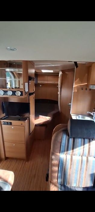 Autocaravana Dethleffs Globe4 perfilada
