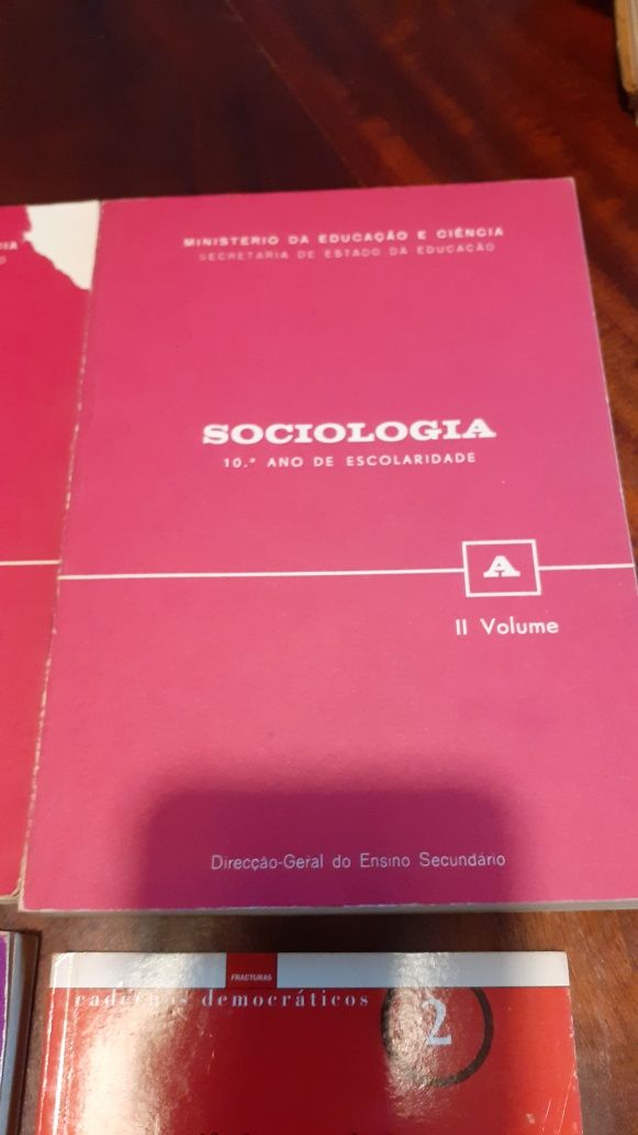 6 Livros sociologia e filosofia