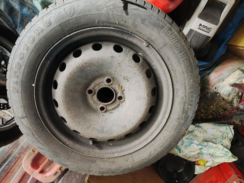 Firestone winterhawk 3 185/65 R15 koła opony zimowe opel corsa