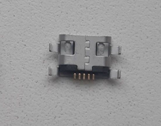 Разьем конектор гнездо Micro USB 5- pin