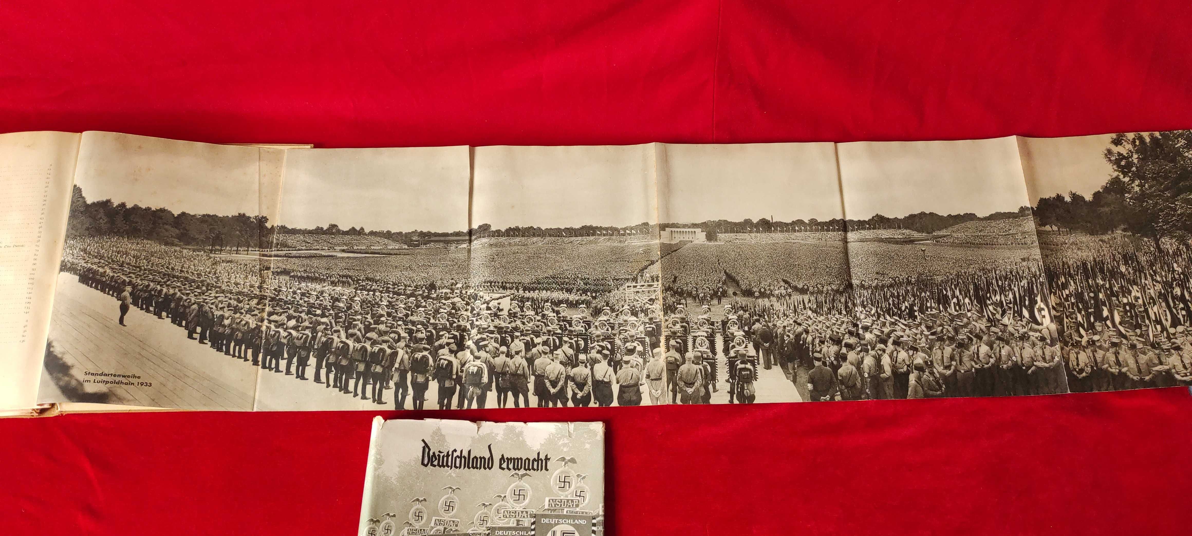Старинный Большой нацистский альбом 1933 год. III Reich.