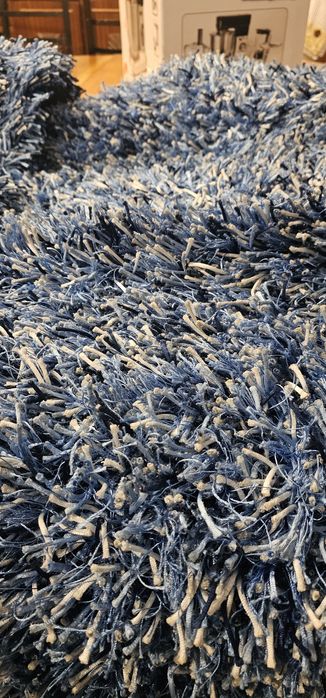 3 tapetes azuis seminovos