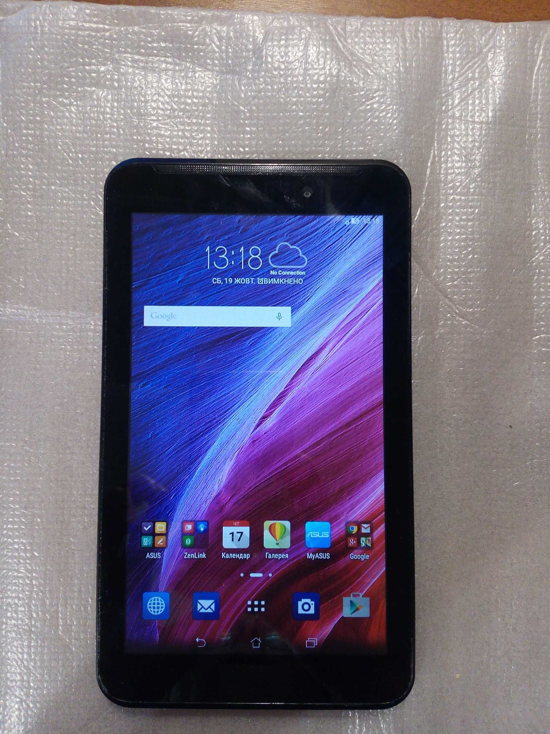 Планшет Asus MeMO Pad 7 8GB Black на запчастини