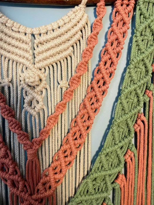 Макраме  Панно, яке створене, щоб бути центром уваги