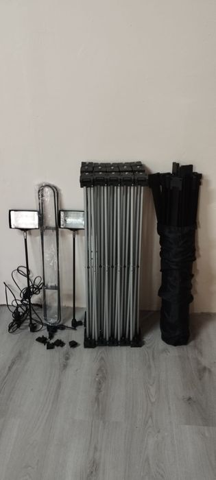 Mala balcão para transporte em plástico rígido para Popup