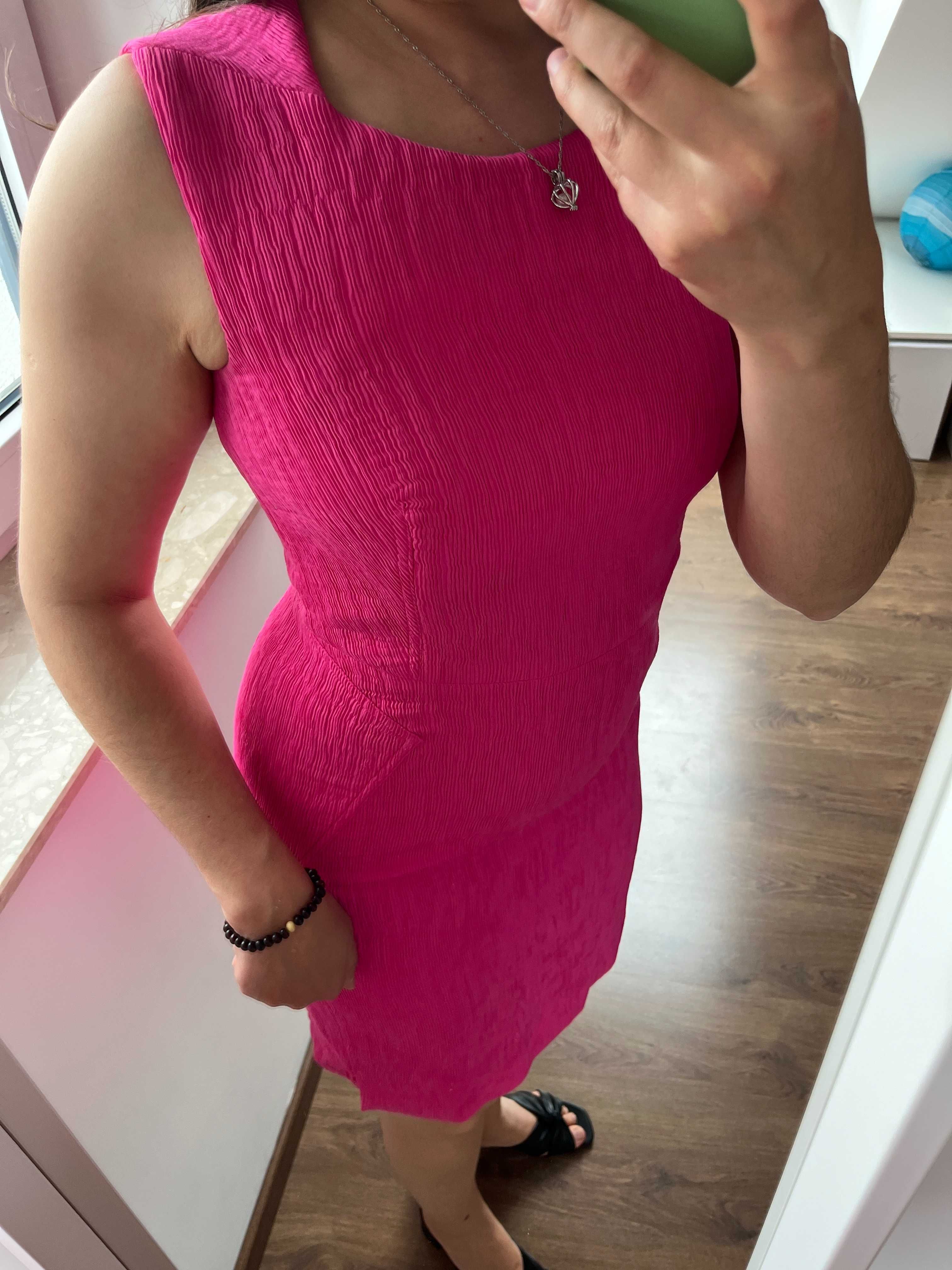 Letnia sukienka Next rozmiar M/L wiskoza lato old money okazję Eleganc