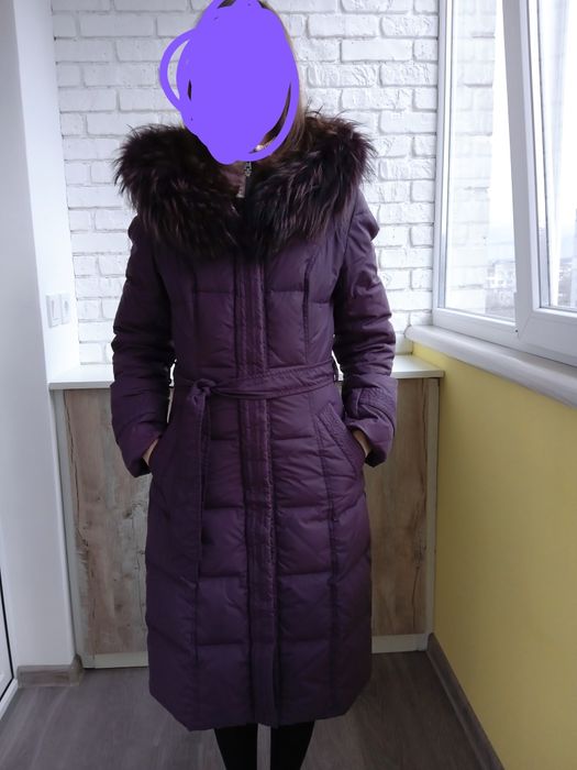 Зимовий пуховик пальто куртка