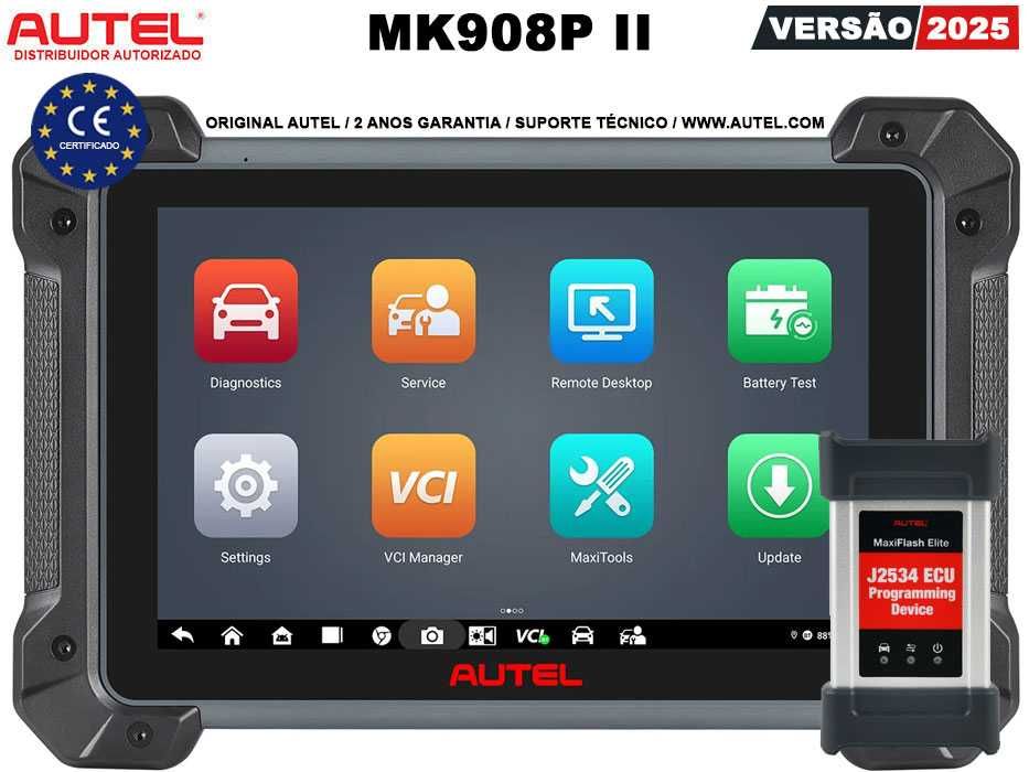 Autel MaxiCOM MK908P II Maq Diagnóstico + Programação Online (NOVO)