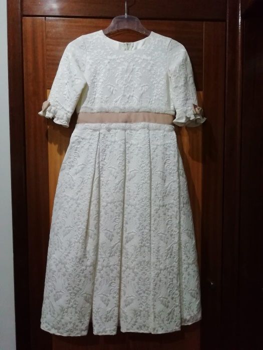 Vestido de comunhão para a sua princesa