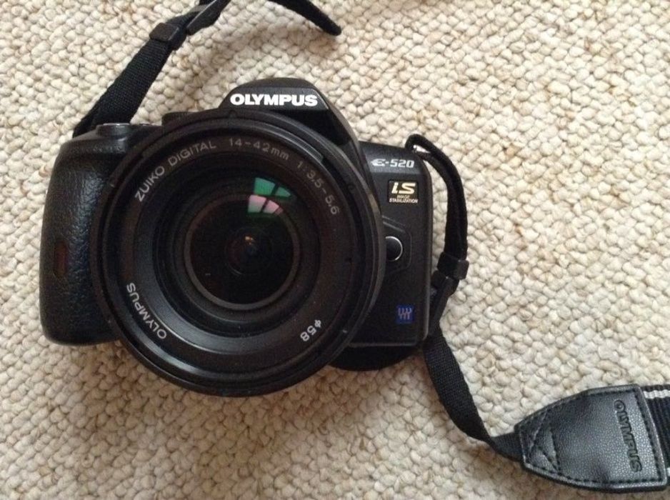 Aparat Olympus e-520 + obiektyw!!!