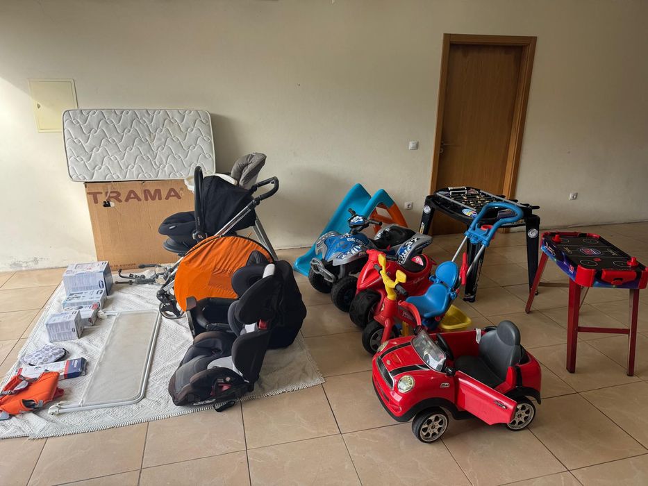 Conjunto de adereços de criança e bebé