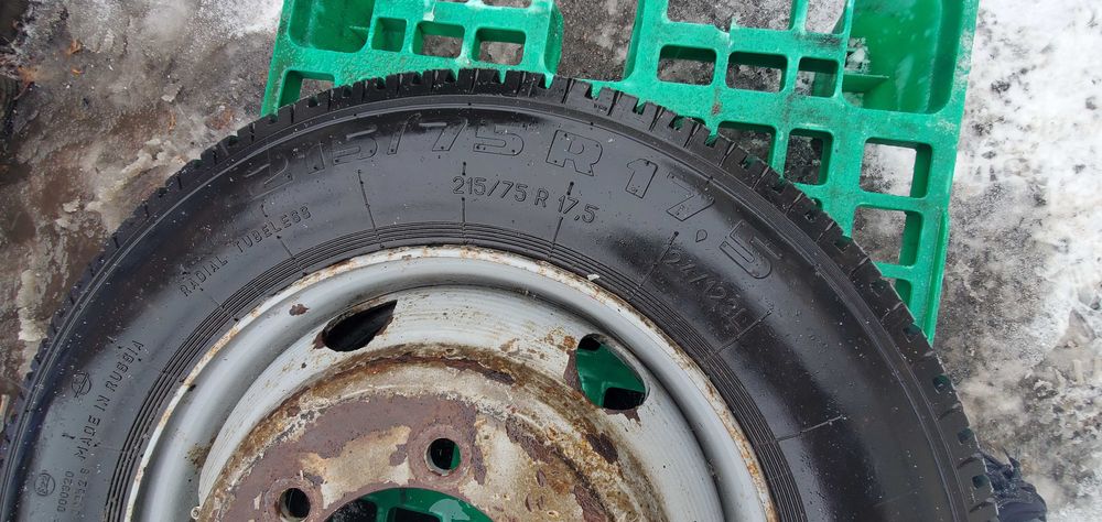 Запаска 6 205 R17,5 6J, ЦО 161мм  Tata, I-Van, Etalon як НОВА