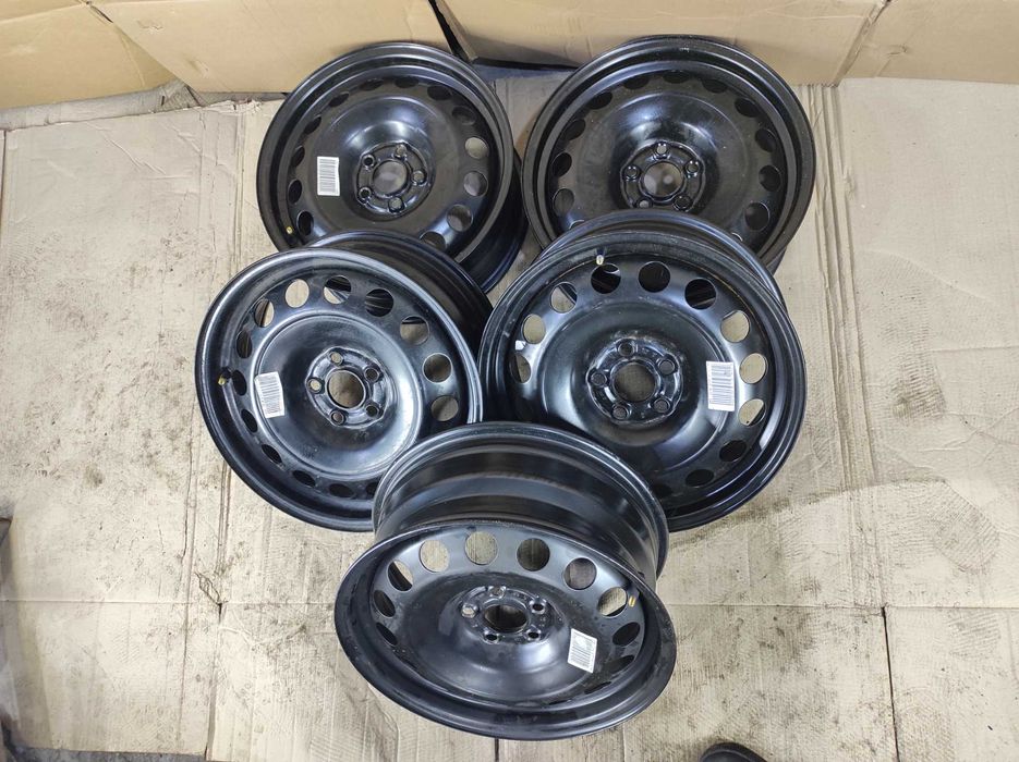 Нові сталеві Диски 5х100 R16 Golf Skoda Octavia Bora, Fabia, Polo 5 шт