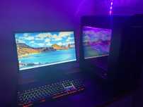 Sprzedam komputer gamingowy z monitorem i klawiaturą: