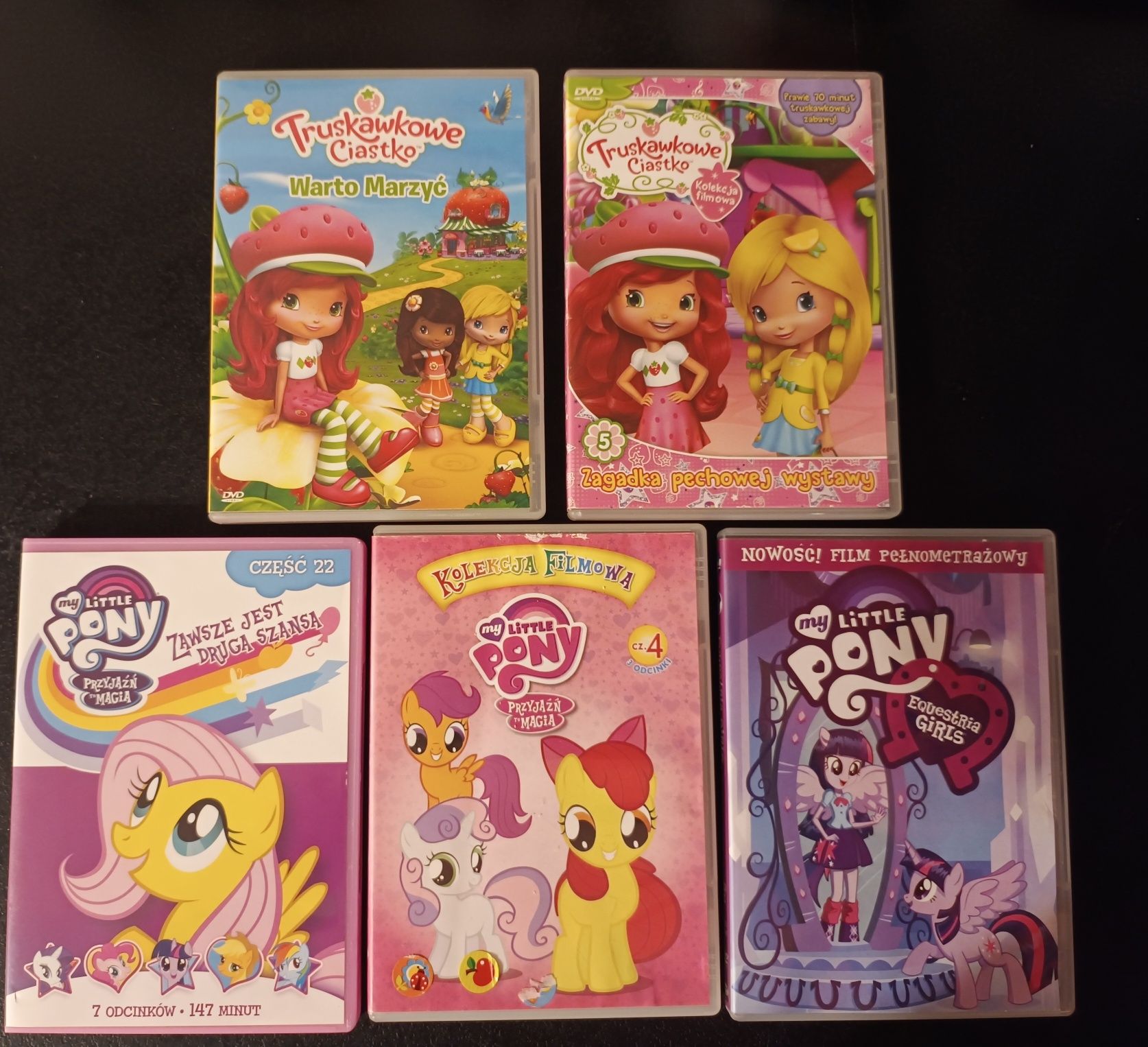 Bajki na dvd 8 sztuk. My little pony, Truskawkowe ciastko